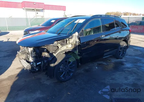 2023 Chevrolet Equinox Fwd Rs from USA, damaged, VIN 3GNAXMEG0PL214391